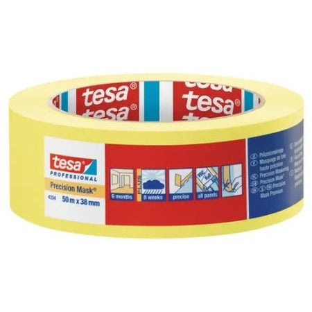 Tesa® Professional 4334 Precision mask® washi geel - Duopro.nl