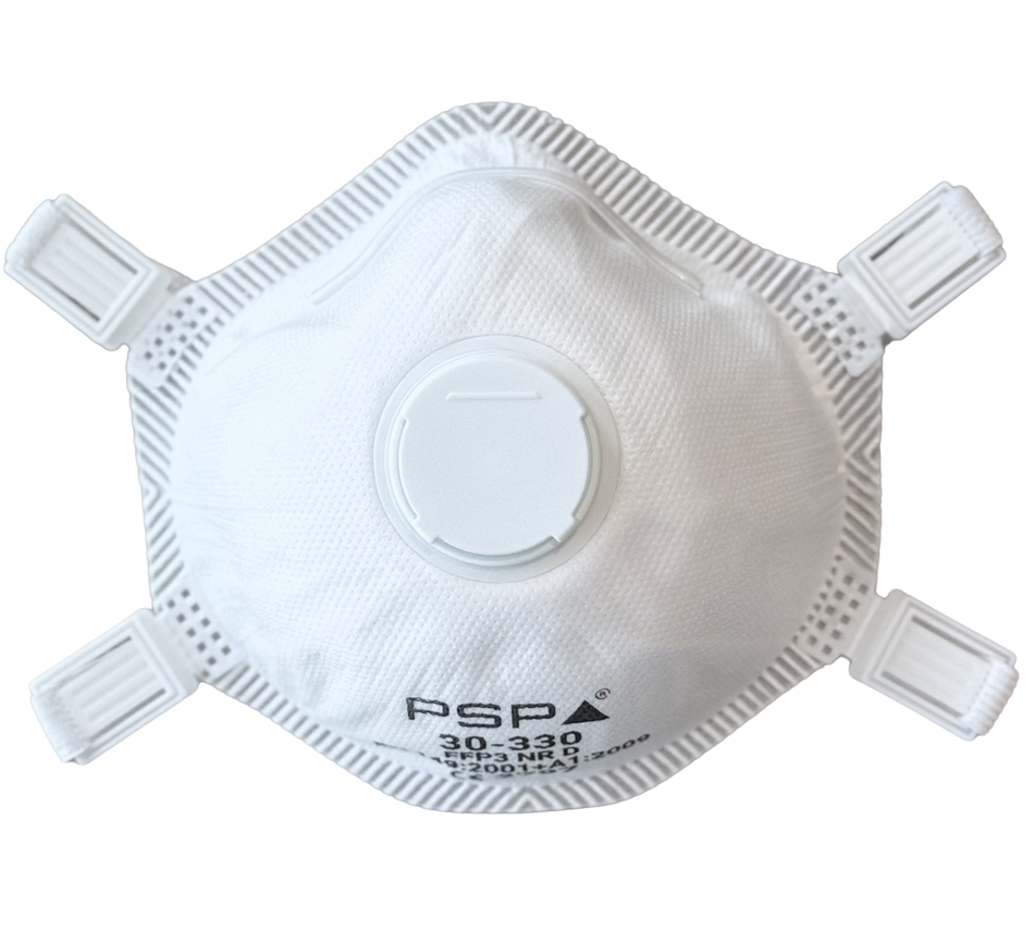 PSP 30-330 FFP3 stofmasker met ventiel