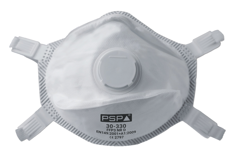 PSP 30-330 FFP3 stofmasker met ventiel