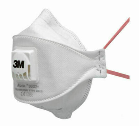 3M Aura 9332+ masker FFP3+ventiel 330 st