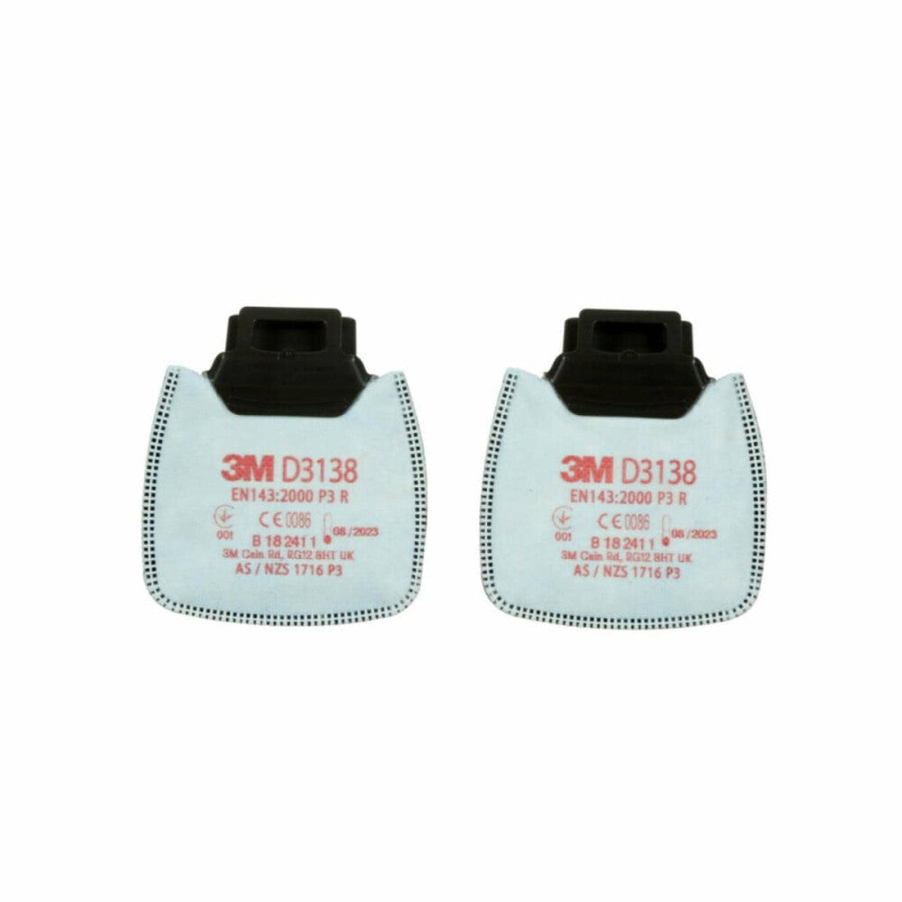 3M Secure Click Stoffilter D3138, P3 R