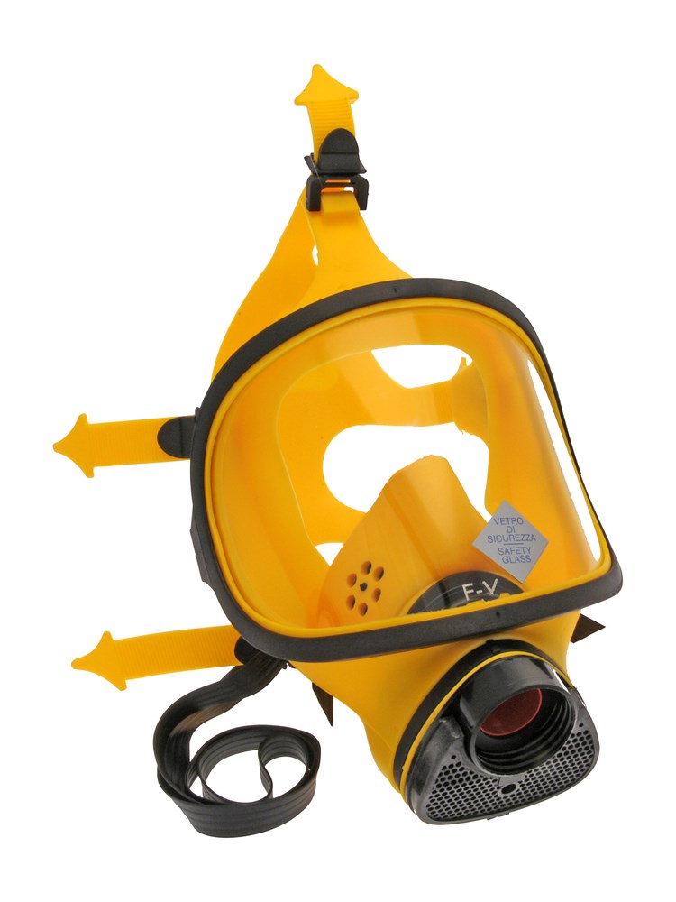 TR82 FULL FACE MASK YELLOW SILICONE