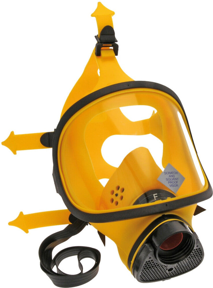 TR82 FULL FACE MASK SAFETY GLAS SILICON