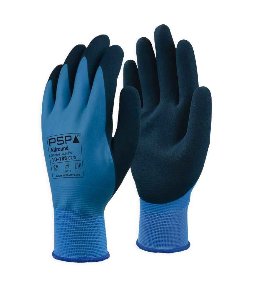 10-188 Allround Double Latex Pro Werkhandschoen - Duopro.nl