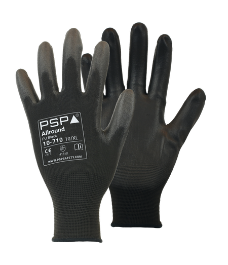 PSP 10-710 Allround PU Black Nylon, 12