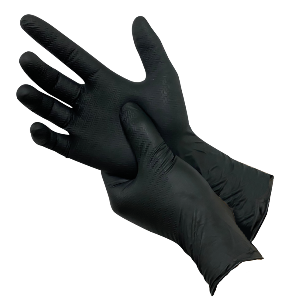 PSP 55-246 Gripper Nitrile PF Black S