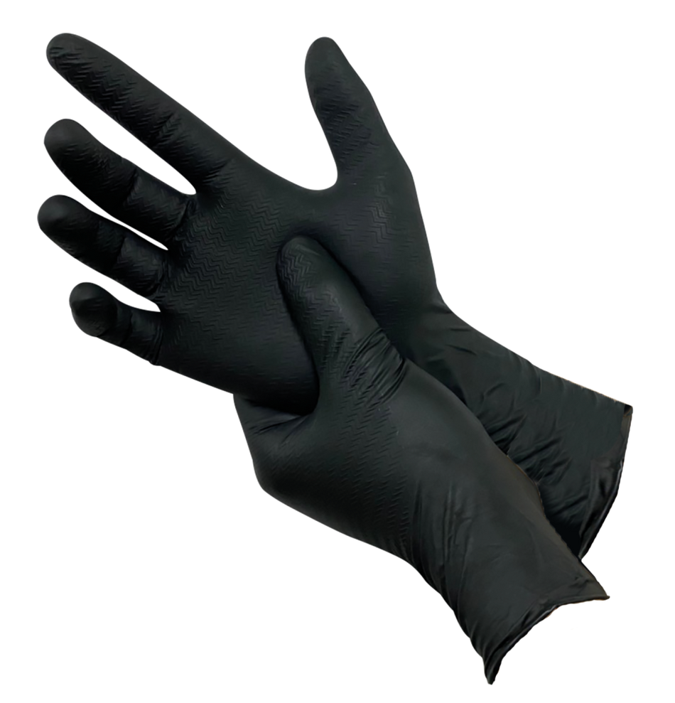 55-246 Single Use Nitrile Gripper Black Pro - Duopro.nl