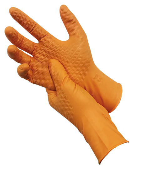 PSP 60-246 Gripper Nitrile PF Orange M