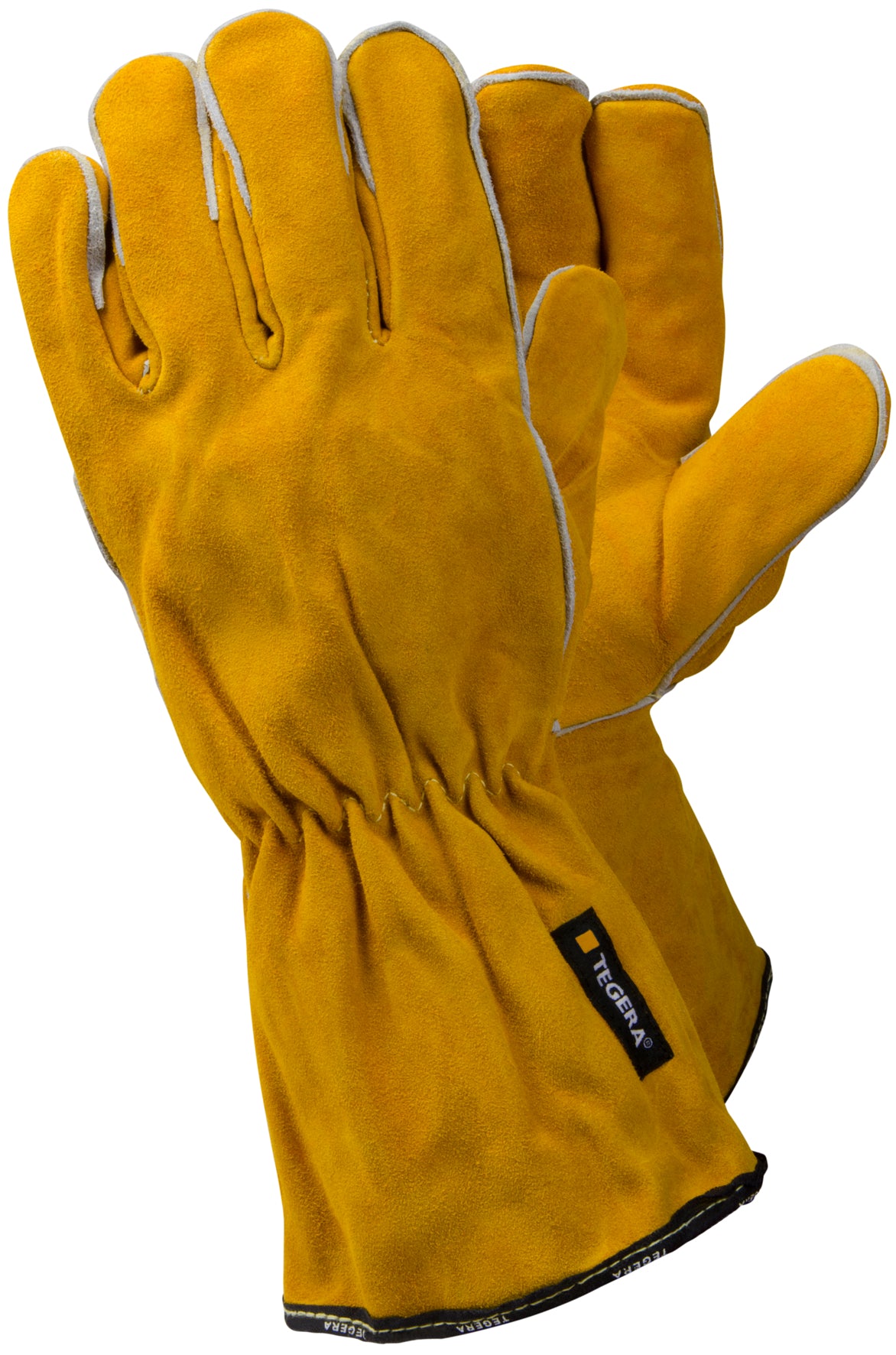19 TEGERA lederen handschoen mt 08