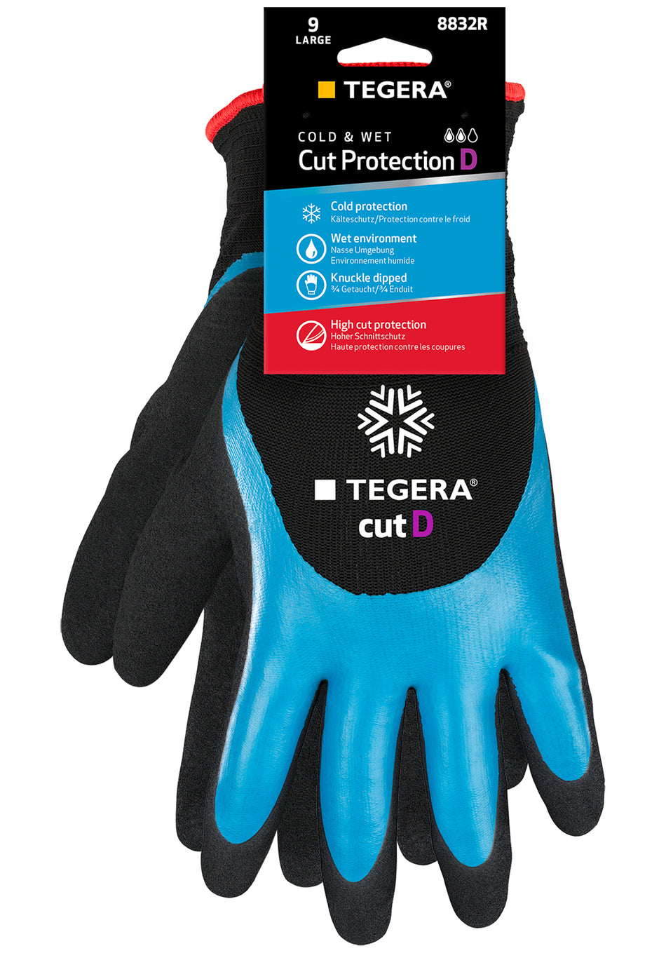 8832R TEGERA handschoen mt 08