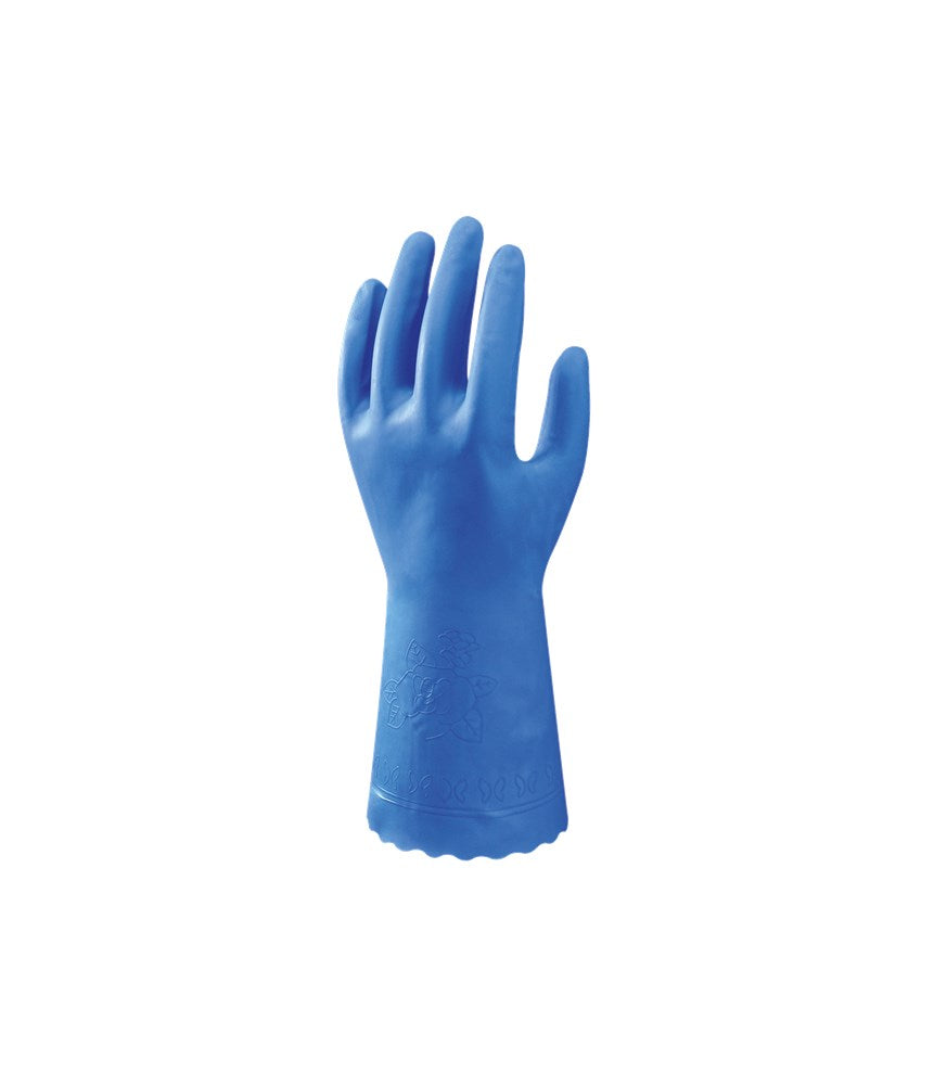 Showa 160 PVC blauw, mt 8-M