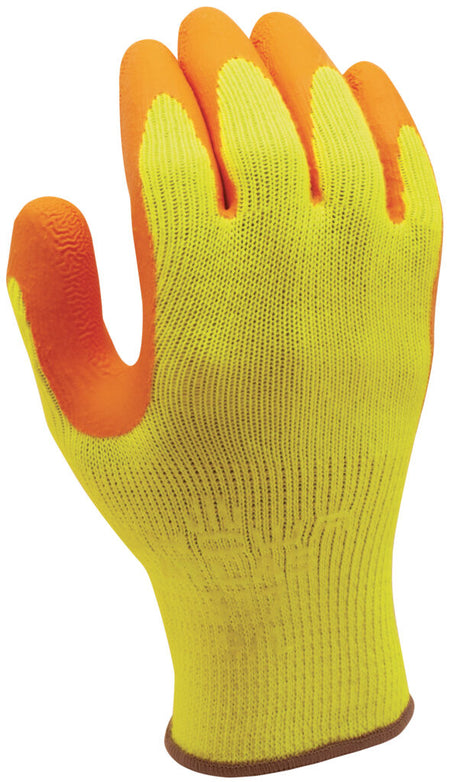 Showa 317 Latex Hiviz geel/oranje, 9-L
