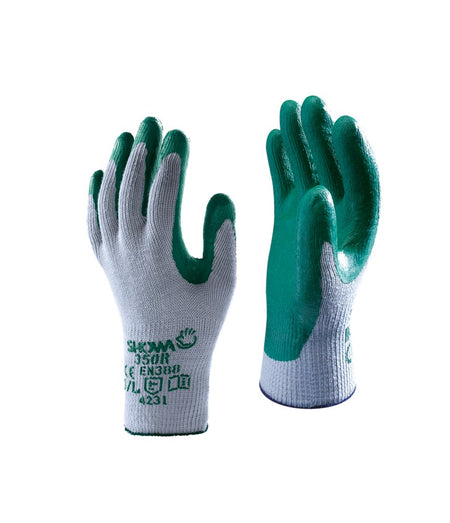 Showa 350R Nitril grijs/groen, mt 8-M