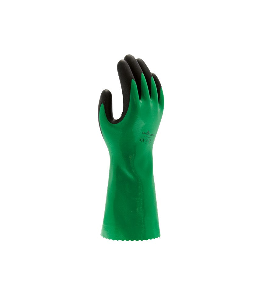 Showa 379 Nitrile Foam groen/zw., 8-M