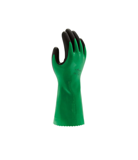 Showa 379 Nitrile Foam groen/zw., 11-XXL