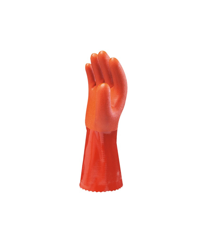 Showa 620 PVC oranje, mt 9-L