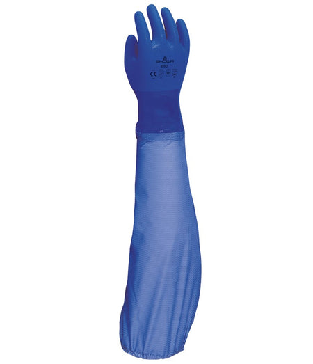 Showa 690 PVC blauw, mt 9-L