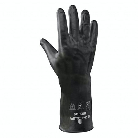 Showa 892 Viton II zwart, 10/XL