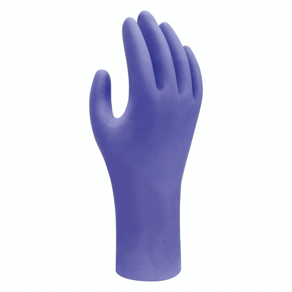 Showa 7540PF Nitrile blauw, 7/S