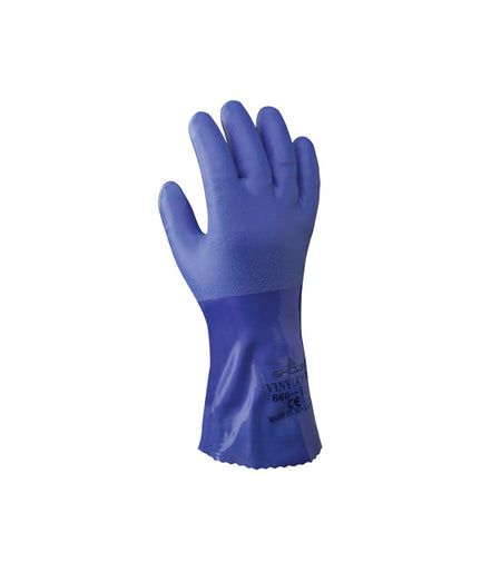Showa 660 PVC30 blauw, mt 9-L