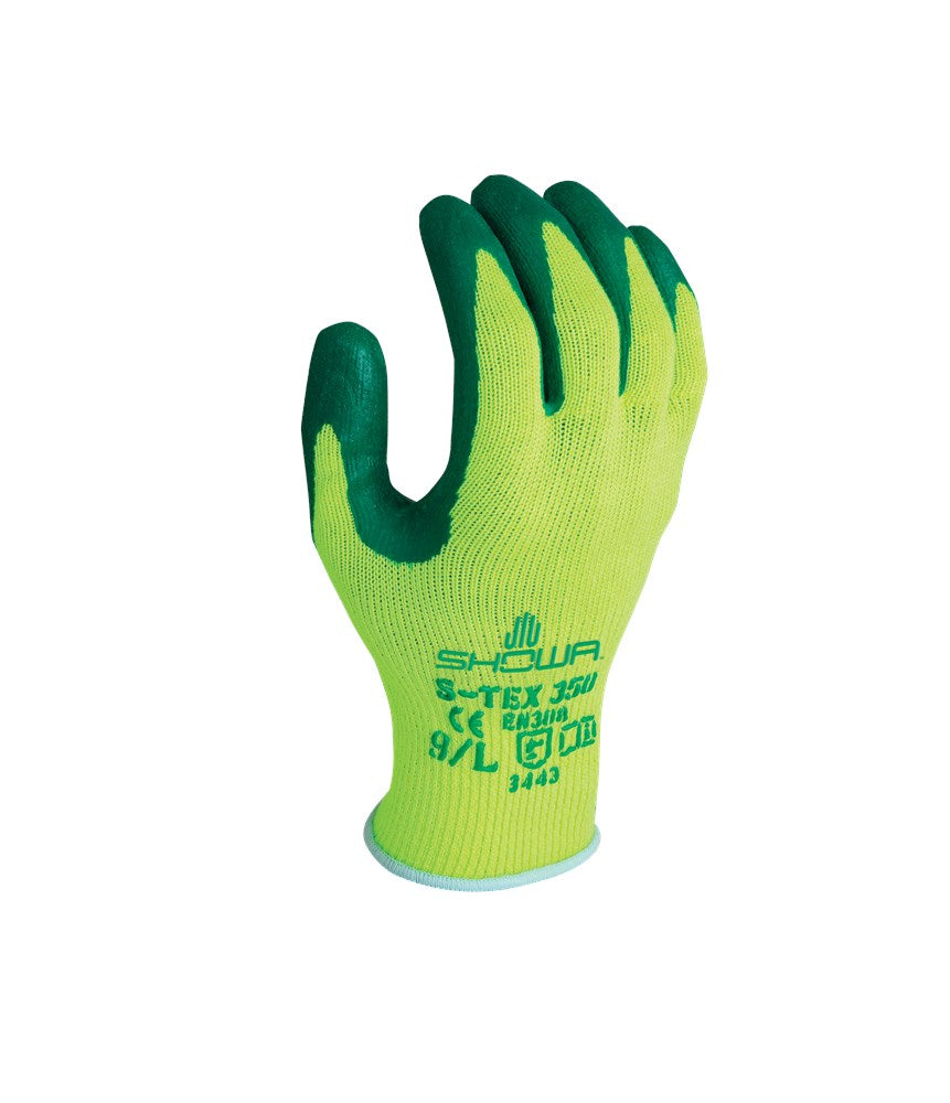 Showa S-TEX 350 GP-2 geel/groen, 7-S