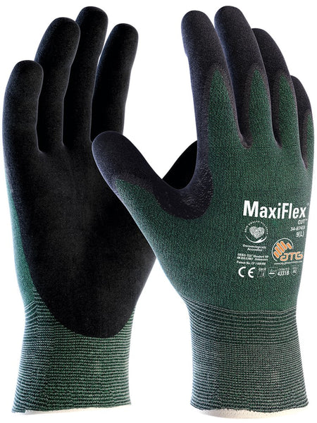 ATG MaxiFlex Cut 34-8743 groen, mt 9