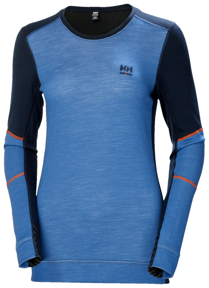 HH 75209 W Lifa Merino Crewneck 595 XS