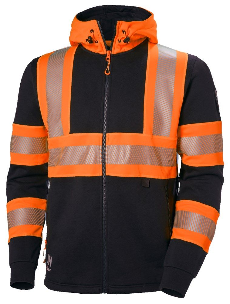 HH 79273 ICU Hoodie Or/Grs XS
