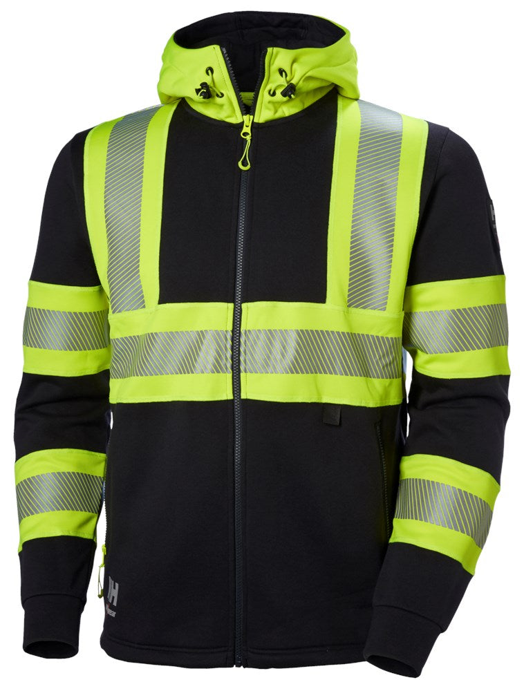 HH 79273 ICU Hoodie Geel/Grs XS