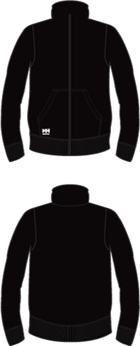 HH 79321 W Classic Zip Sweater 990 XS