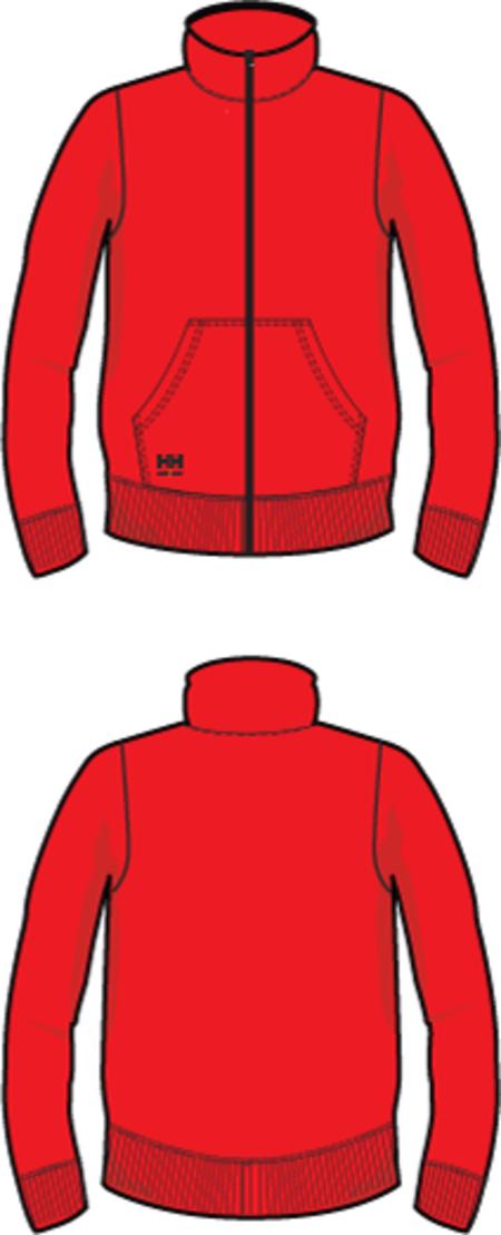 HH 79321 W Classic Z. Sweatshirt 220 XS