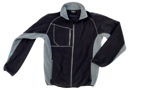 Fleece jack Champ 211 zwart/grijs mt L