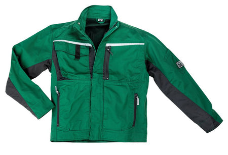 Werkjack Champ 221 groen/grijs, mt L