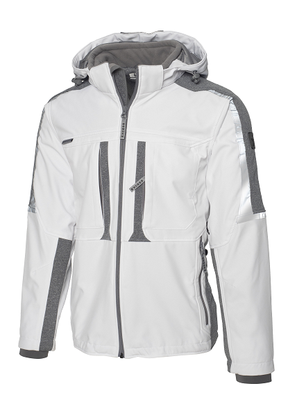 Active PRO jack 216 wit/grijs, mt 4XL