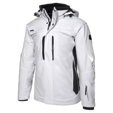 Allrounder Softshell 218 wit/grijs 4XL
