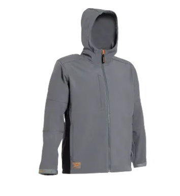 Reebok Softshell Jack 004 D.grijs XL
