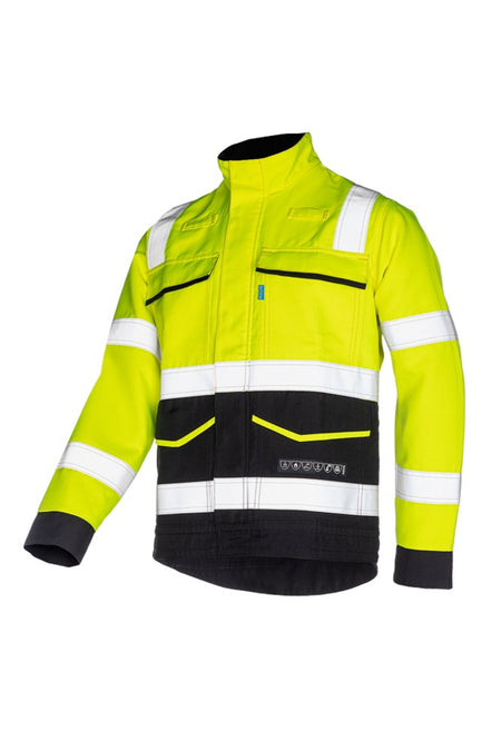 020V Blouson Orlu fluo geel/marine 056