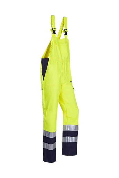 024V Bavetbroek Ambier fluo geel/mar R56