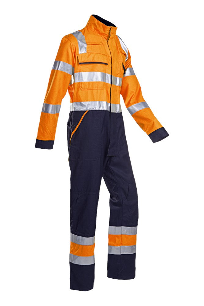 026V Overall Guardo fluo oranje/mar R46