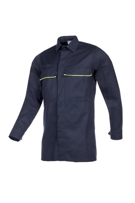 065V Hemd Kendal marineblauw XL