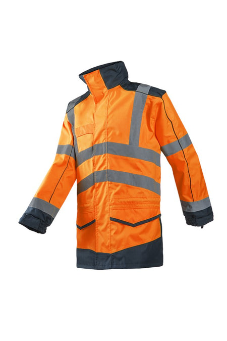 166A Parka Anfield fl. oranje/marine XL