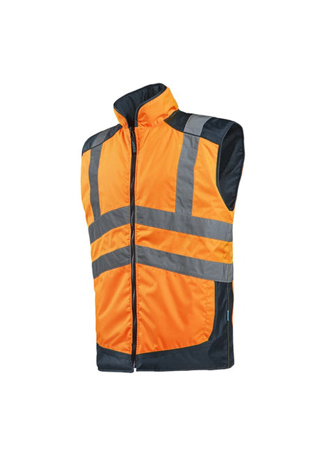 169A Bodywarmer Burton fl oranje/mar XL