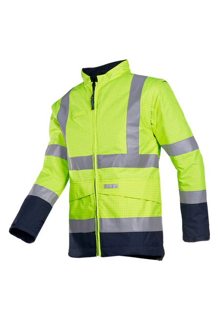 1874 Blouson Oregon fluo geel/marine L