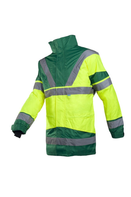 209A Parka Skollfield fl. geel/groen 4XL