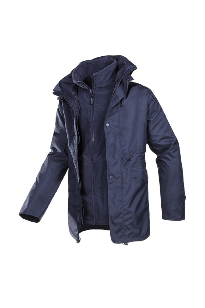 298A Jas Crossfield marineblauw XS