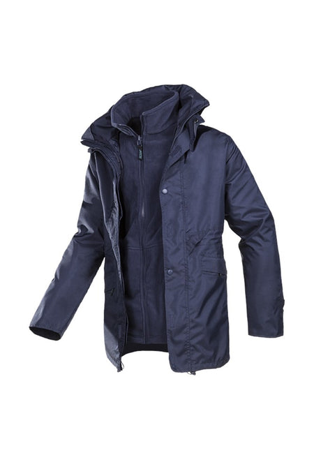 298A Jas Crossfield marineblauw XS