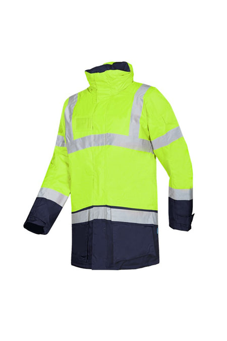 313A Parka Lightflash fluo geel/mar 3XL