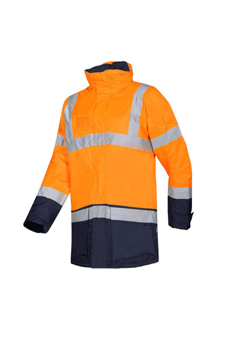 313A Parka Lightflash fl oranje/mar L