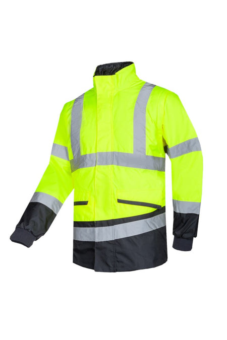 347A Blouson Malbro fluo geel/mar 3XL