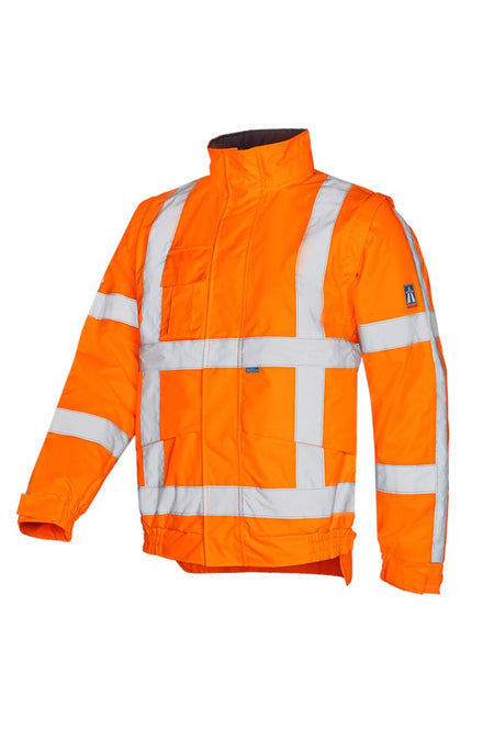 351A Blouson Diezel fluo oranje 4XL
